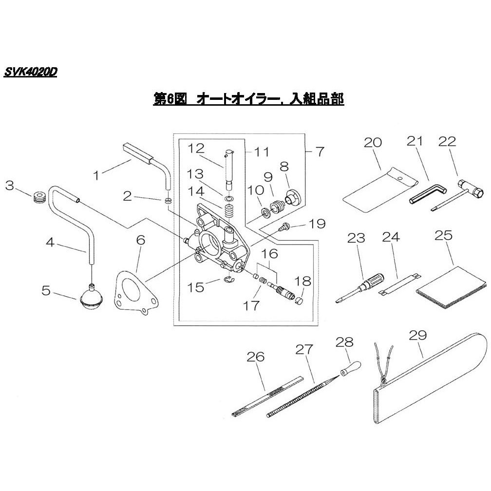 842947 SVK4020D  オートオイラー・入組品部 シングウ(新宮商行) オートオイラーSET