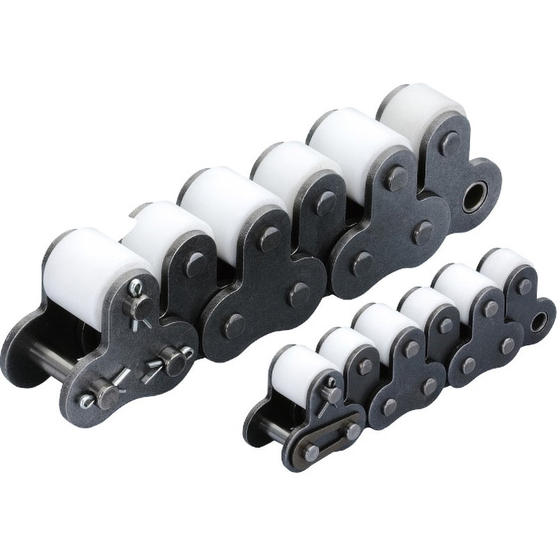 トップローラ付 RS形チェーン 椿本チエイン 標準ローラーチェーン