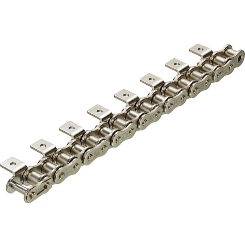 パーツ rs-80 RS80-AS-A1-JL ステンレスアタッチメント付 RS形チェーン(AS仕様
