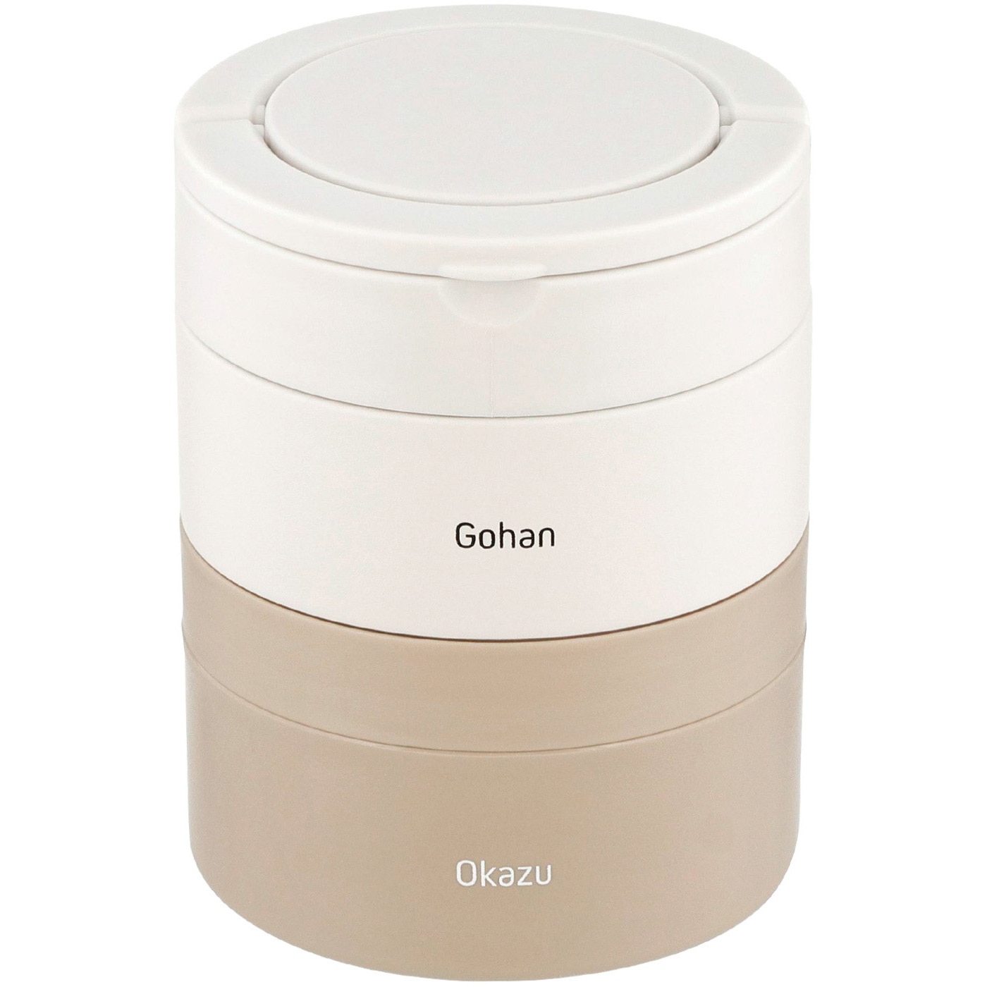 NQ-211 つながる保温弁当箱 ハンドル付き ベストコ 容量700(ごはん容器