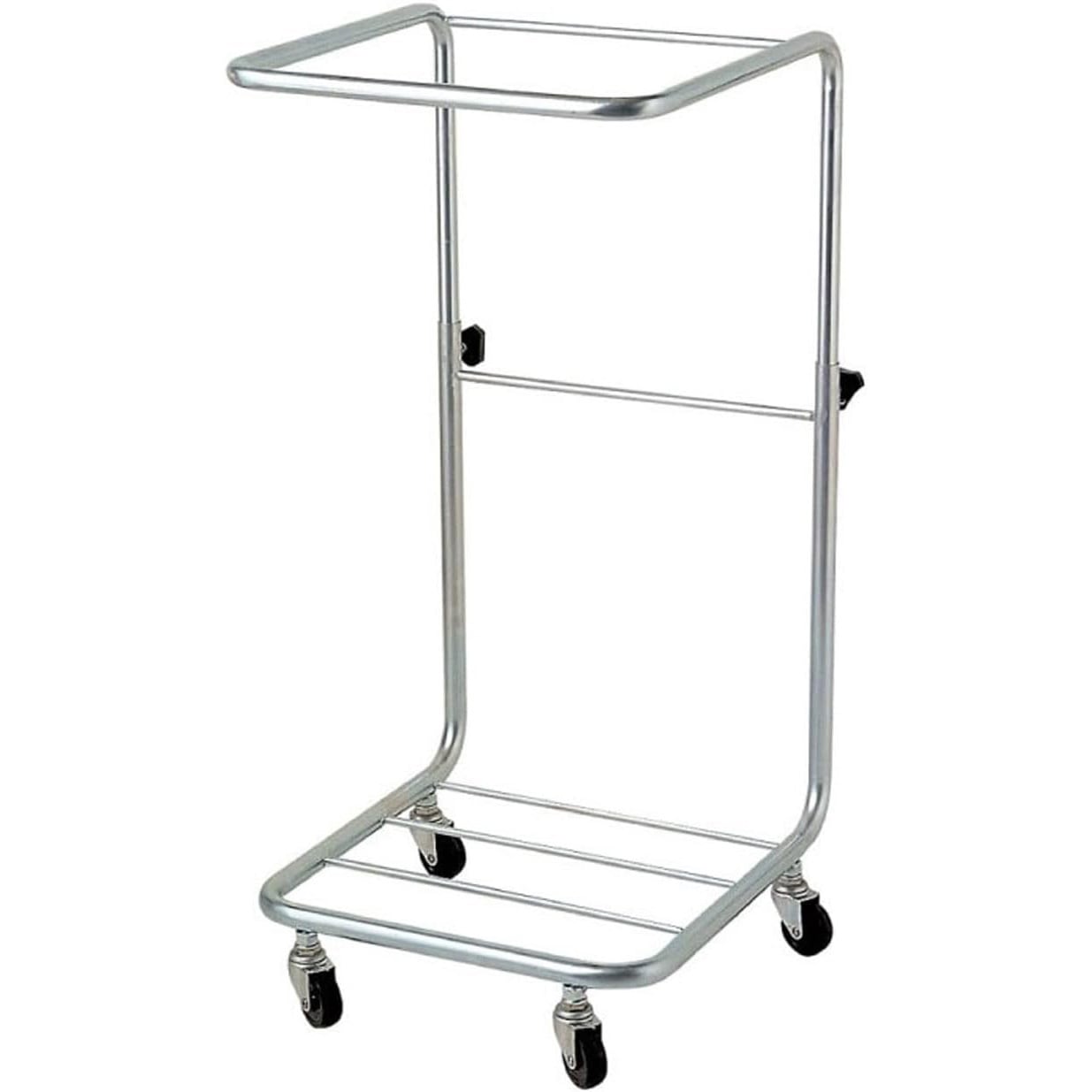 o0205v-0001 業務用 リネンカート スライド式ランドリー本体 Φ50キャスター付 1台 高さ調節62cm～90cm可能 1台 オリタニ 【通販モノタロウ】
