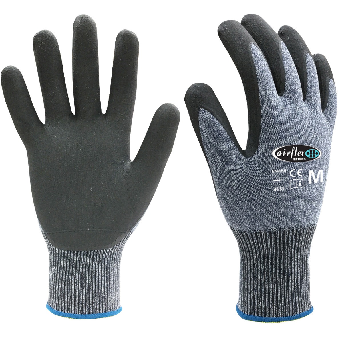 AG7511 エアーフレックス ニトリル背抜き手袋 ACE GLOVE(エース