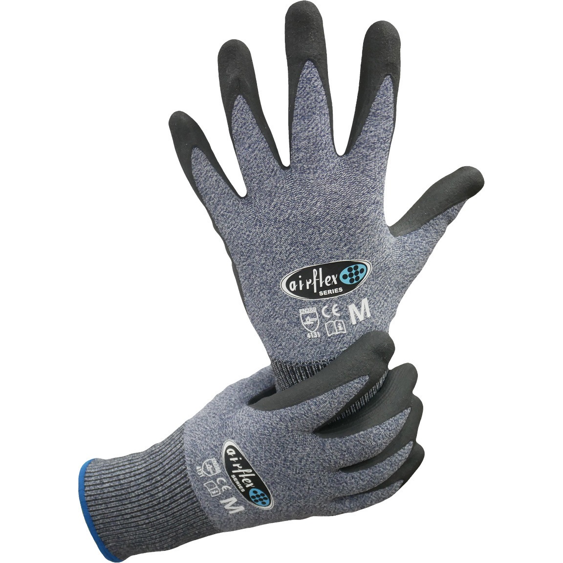 AG7511 エアーフレックス ニトリル背抜き手袋 ACE GLOVE(エース
