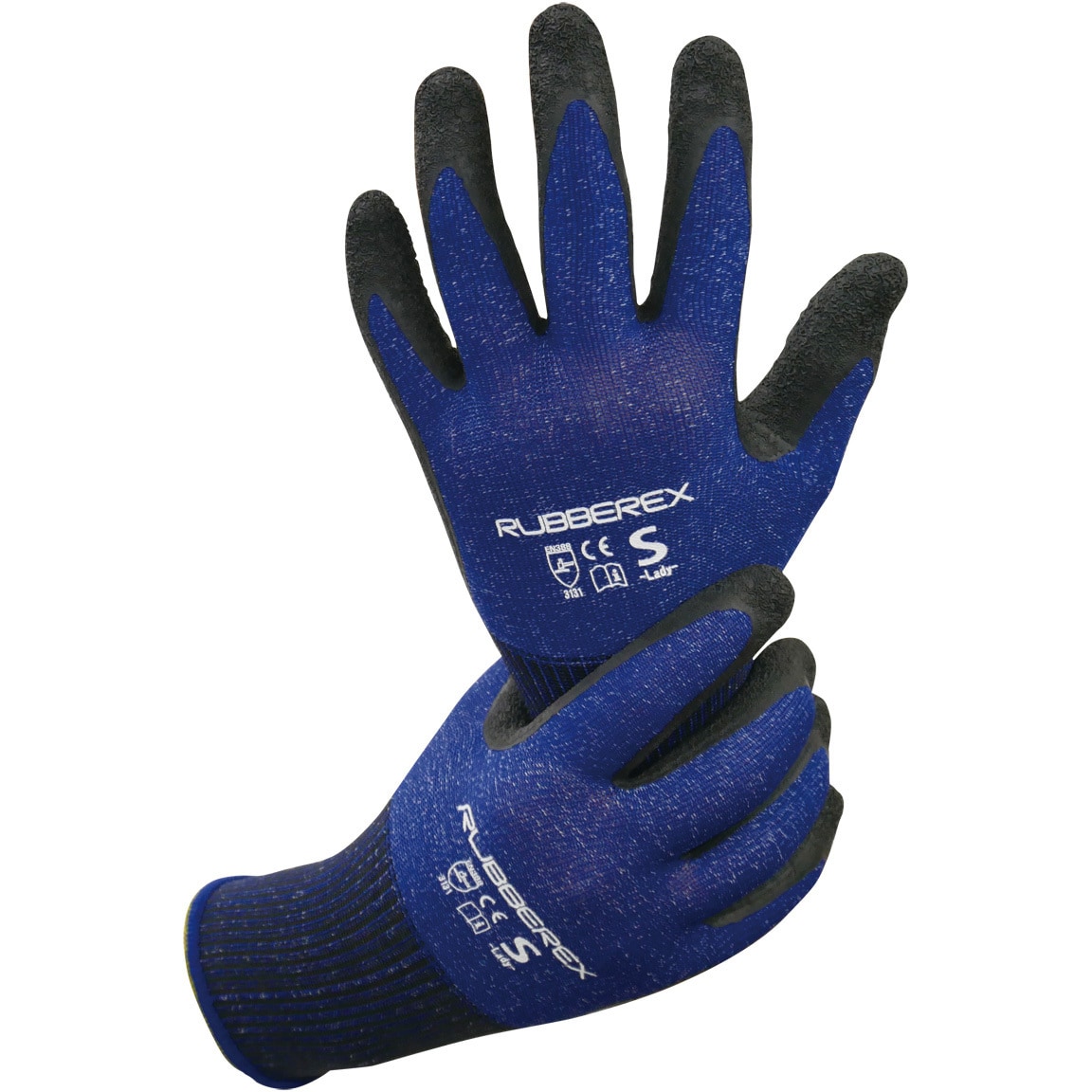 AG7822 現場系女子 ラバーレックス ACE GLOVE 天然ゴム 1双入