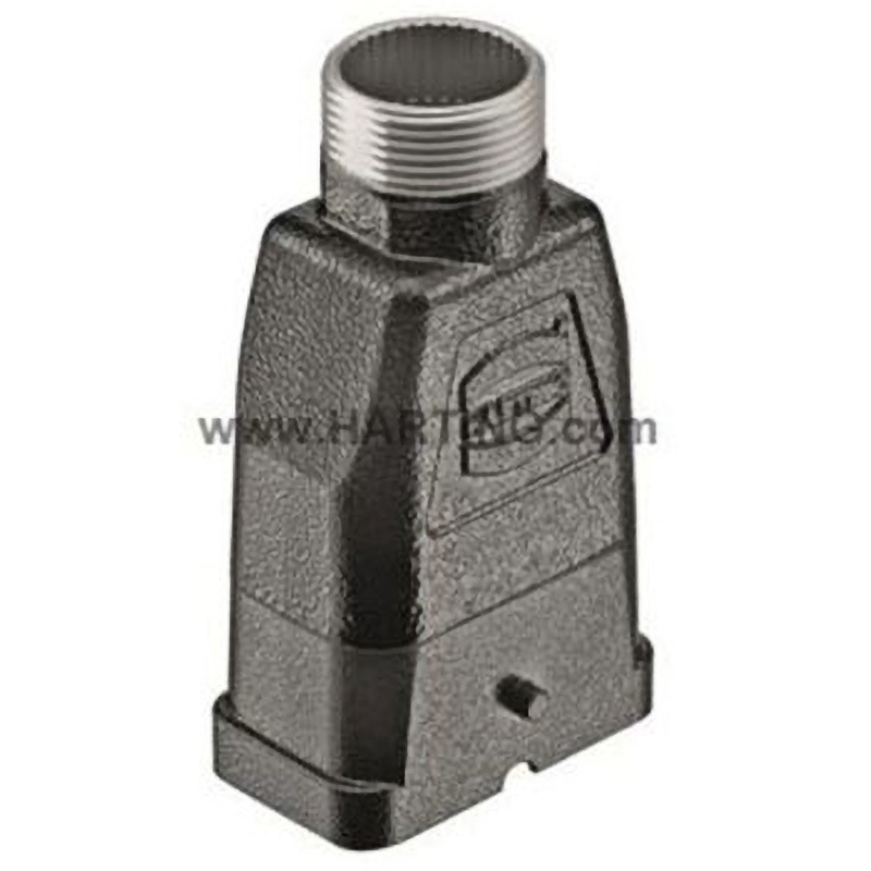 19127080411 Harting ヘビーデューティパワーコネクタ Han-Compact シリーズ Han-Compact ハーティング フードタイプ スクリュー IP65 トップエントリー ケーブルマウント  1個