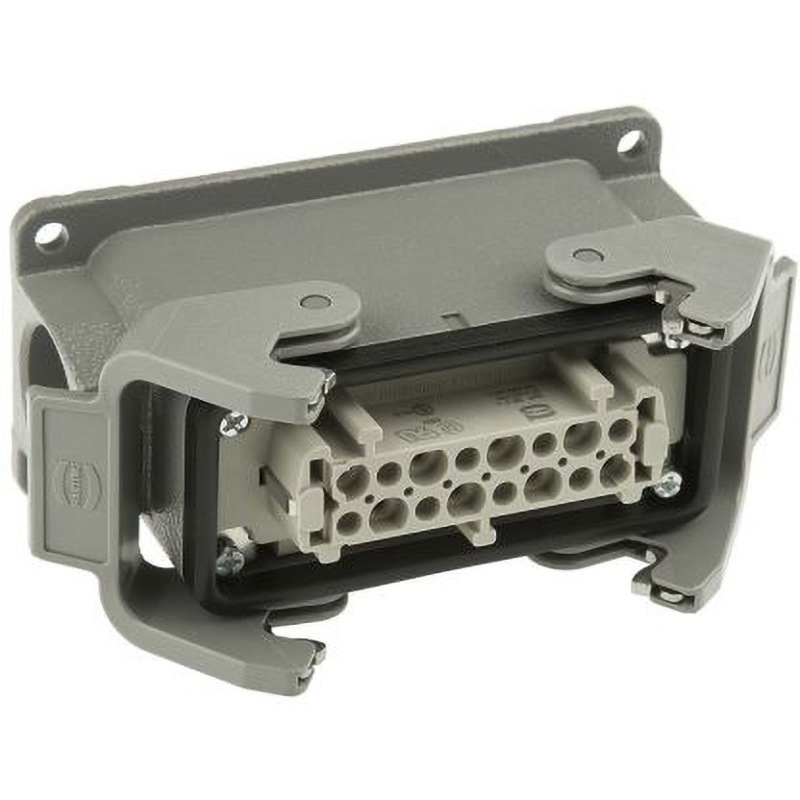 09300161230+09330162701 Harting ヘビーデューティパワーコネクタ コネクタキット メス 16極 ハーティング Han Eシリーズ 500V 9,105円