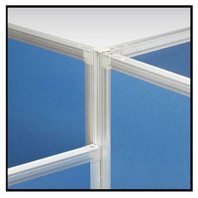 PSA-JK12 パーティション_連結支柱 アイリスチトセ 幅25mm奥行25mm高さ1200mm  PSA-JK12