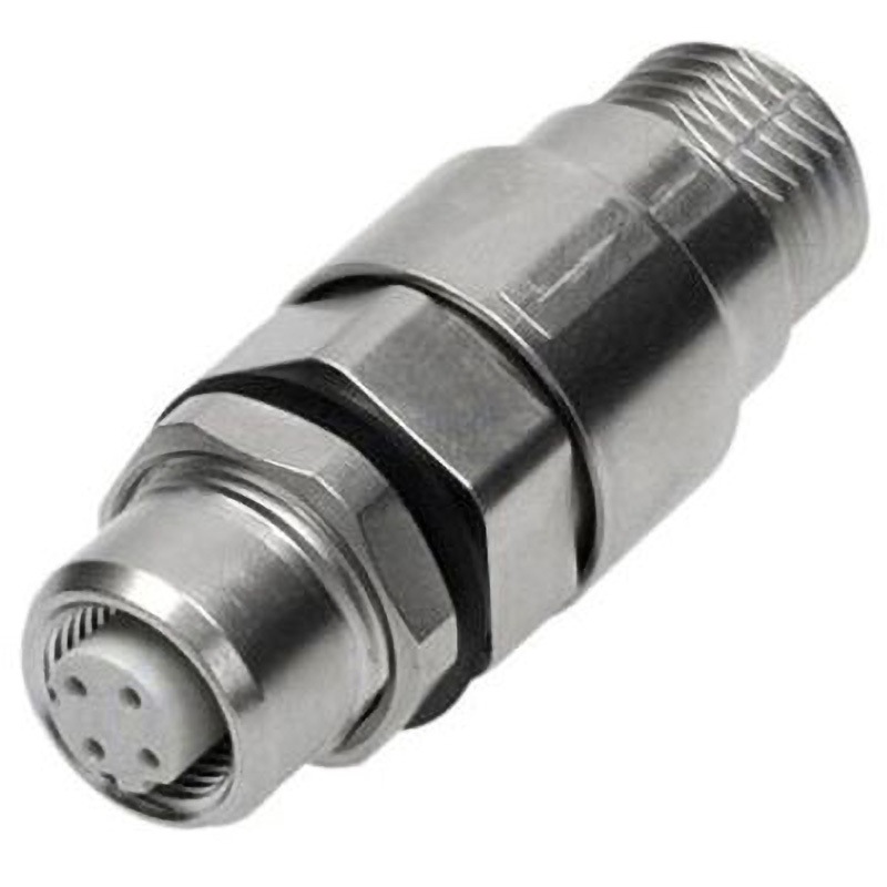 21033816401 Harting 丸型コネクタ M12シリーズ ハーティング コンタクト数4 ストレート har-speed M12アクセサリ パネルマウント  1個