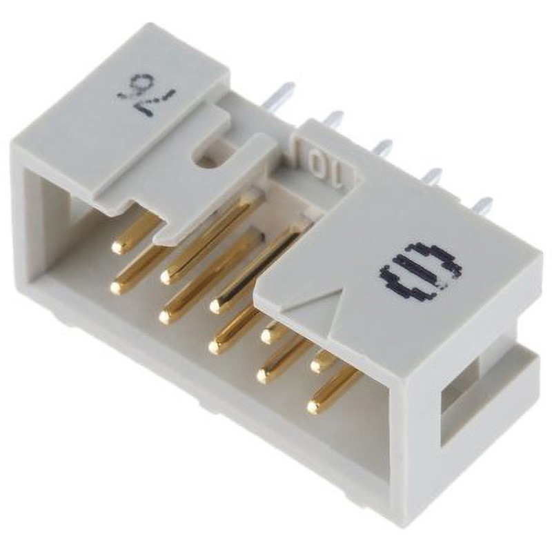 09185107324 Harting 基板接続用ヘッダ SEK 18シリーズ 10極 2列 ハーティング 電線対基板タイプ ストレート スルーホール はんだ  1箱(100個)