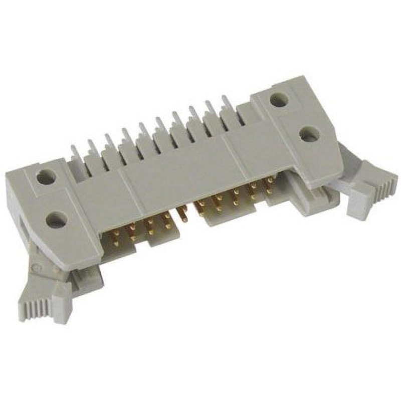 09185106914 Harting 基板接続用ヘッダ SEK 18シリーズ 10極 2列 ハーティング ストレート スルーホール はんだ  1箱(100個)