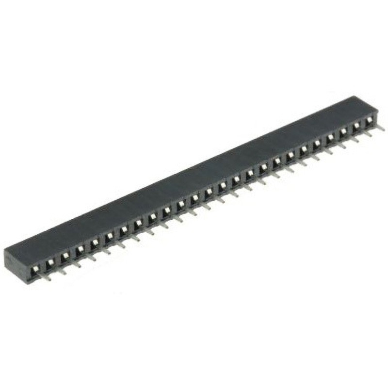 M22-7132542 HARWIN 基板接続用ソケット 2mm ストレート スルーホール HARWIN はんだ 1セット(24個) M22-7132542