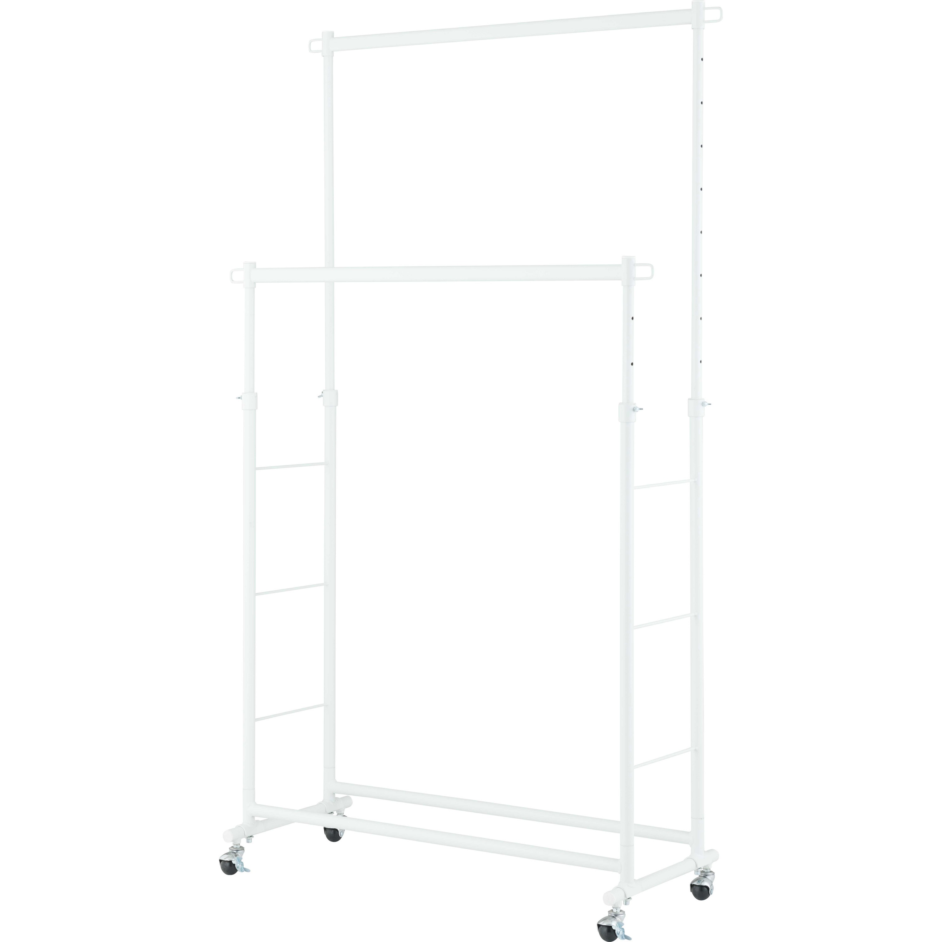 【新着商品】ドウシシャ ハンガーラック ダブルパイプハンガー 幅100cm 耐荷 Amazon｜ドウシシャ ハンガーラック ダブルパイプハンガー 幅100cm 耐