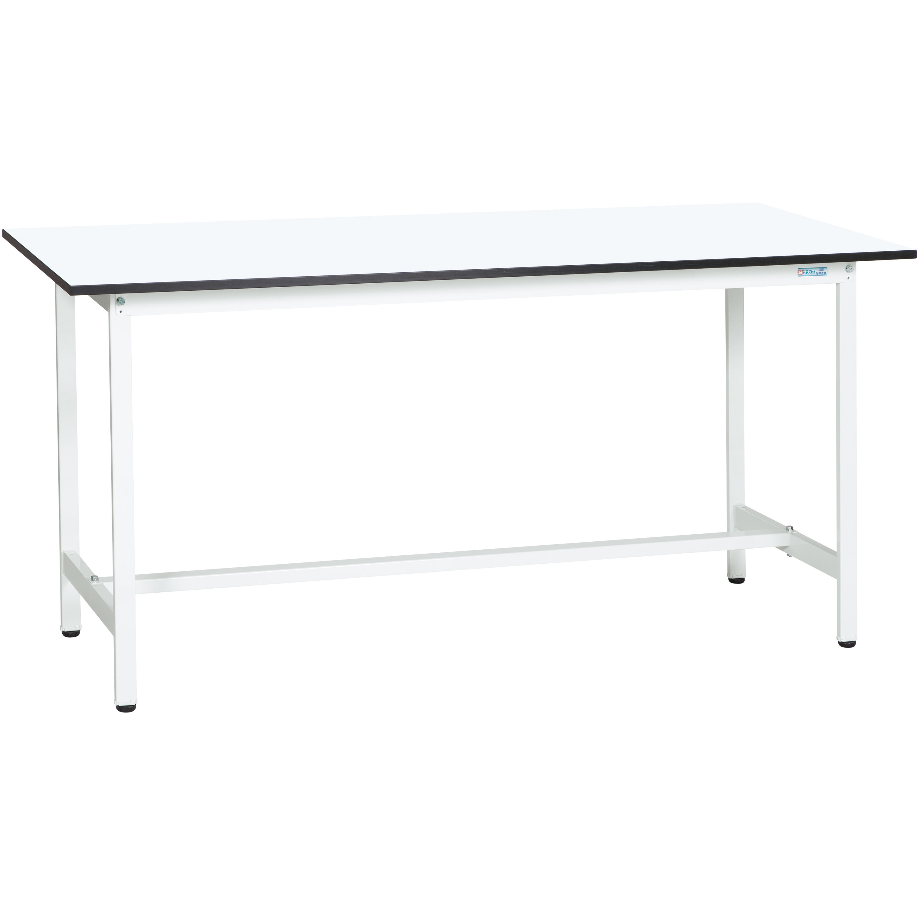 軽量作業台 KADタイプ/耐荷重180kg/メラミン天板/固定式 W1800×D600×H900mm KAD-186MW