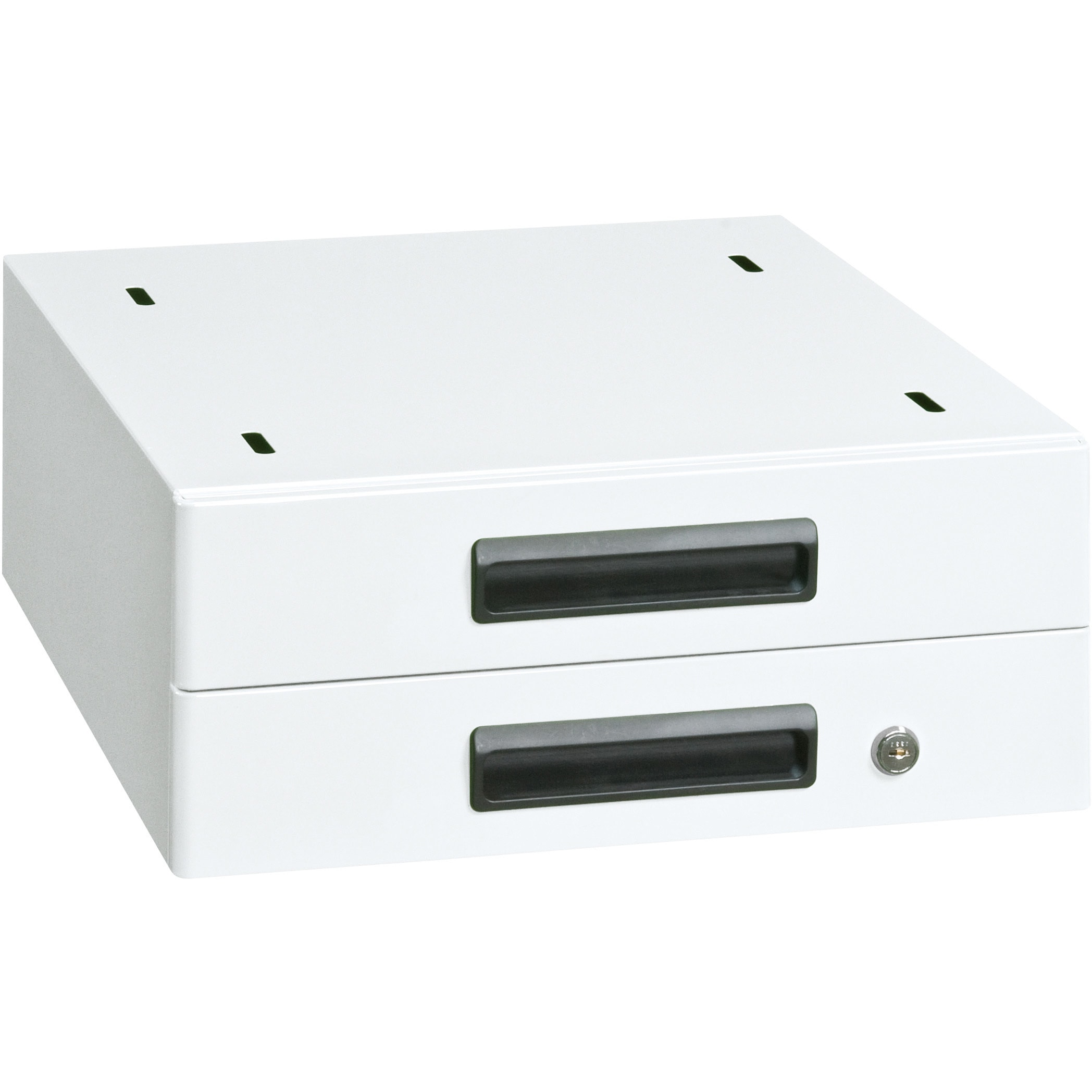 KA-S20WA 軽量作業台KA・KADタイプ用キャビネット サカエ パールホワイト(抗菌粉体塗装) 対応 間口400mm奥行500mm高さ164mm  KA-S20WA 15,525円