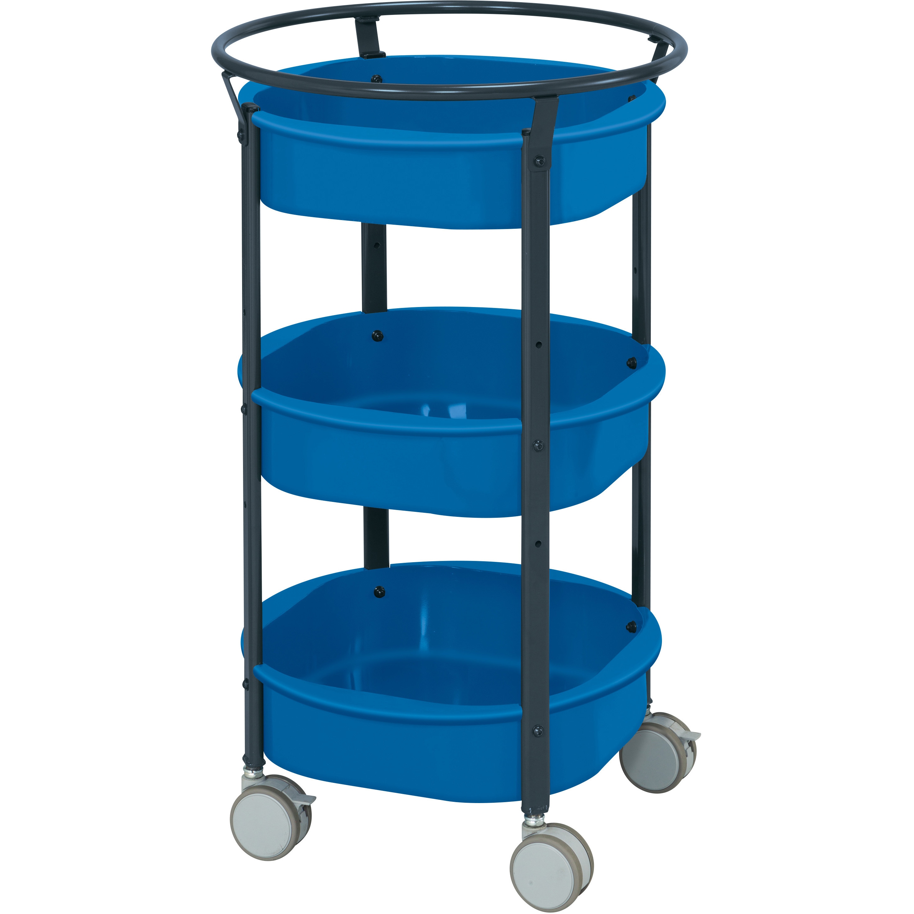 MW-483DGBD まるいワゴン(MWタイプ/双輪エラストマー車) 1台 サカエ