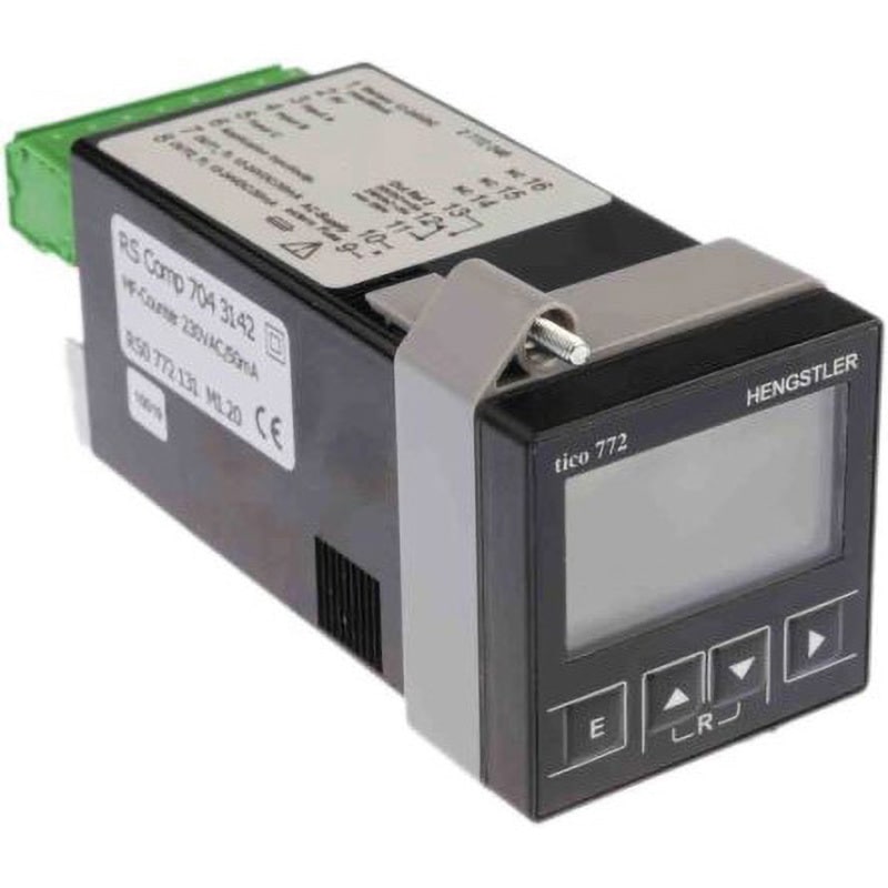 0 772 131 Hengstler 電子カウンタ LCD 60kHz 6 パネル取り付け TICO 772シリーズ HENGSTLER AC230V (出力)リレー 電圧  1個