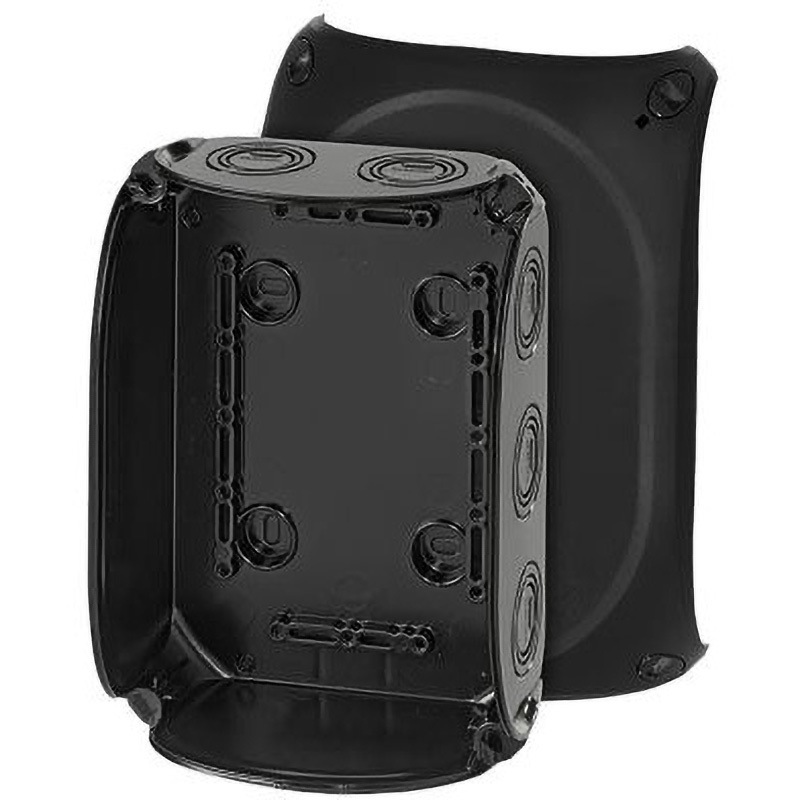 KF1000B HENSEL ジャンクションボックス， ポリカーボネート， IP66 / 67 HENSEL 黒色  1個 KF1000B