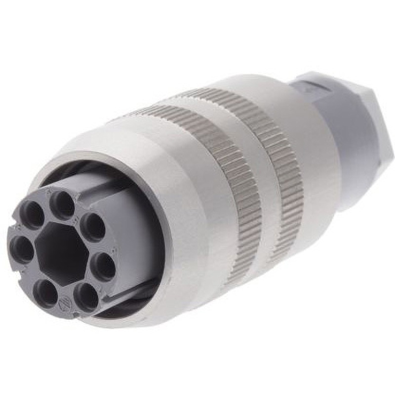 931720001 Hirschmann Dinソケット Socket ケーブルマウント ヒルシュマン メス ストレート コンタクト数7 10A 圧着 AC250V  1袋(10個) 23,235円