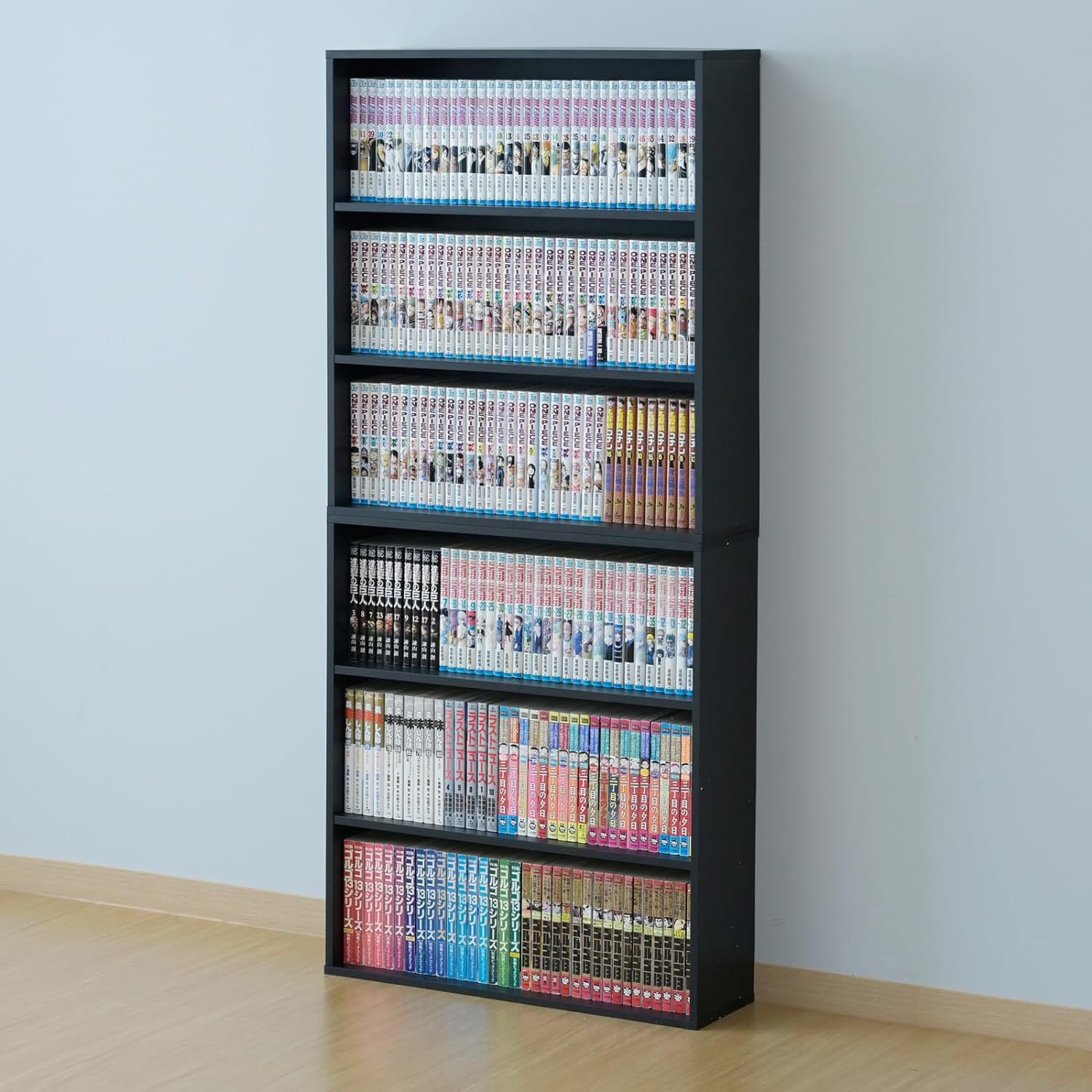 SCMCR-1360(BK) 本棚カラーボックス YAMAZEN(山善) ブラック(無地)色