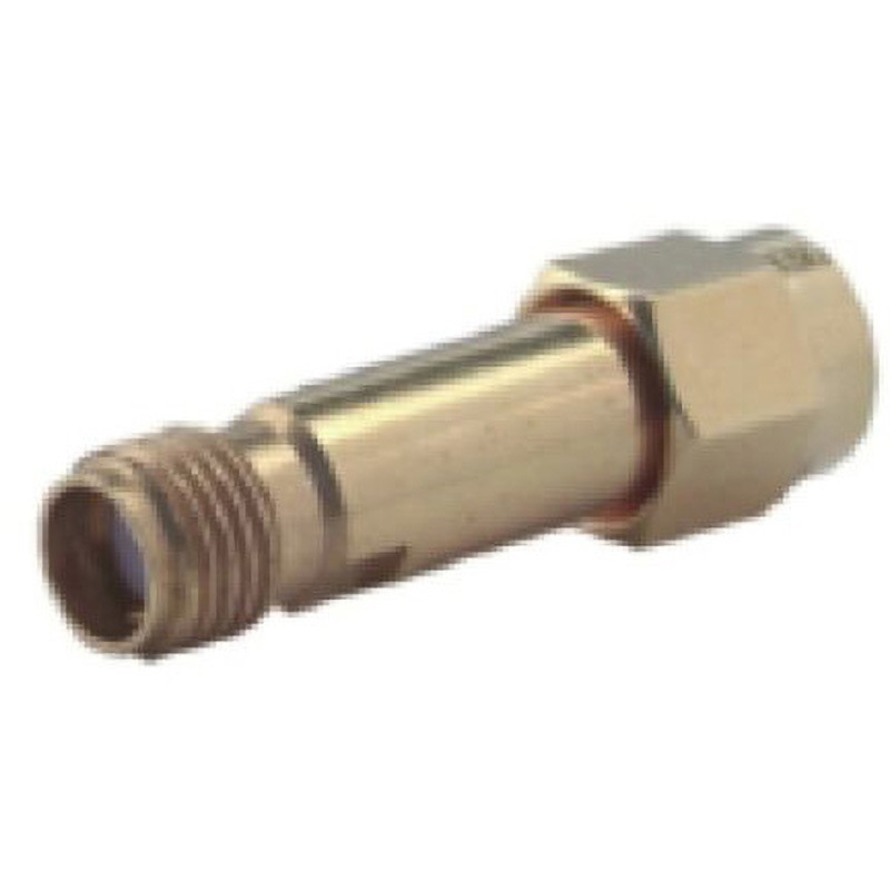 33_SMA-50-0-100/111_NE Huber & Suhner 同軸 変換アダプタ ストレート SMA プラグ - SMA - ジャック HUBER & SUHNER インピーダンス50Ω ニッケルめっき上に金めっき