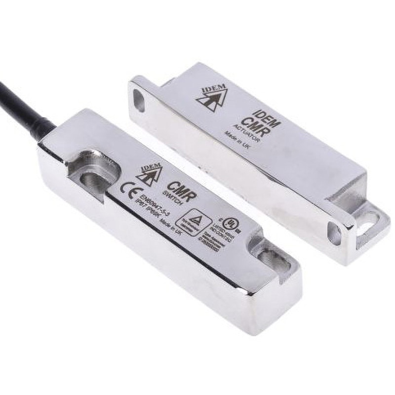 138022 IDEM 安全スイッチ CMRシリーズ IDEM AC250V IP67， IP69K 常時開 (アクチュエータ含む)あり ケーブル  1個