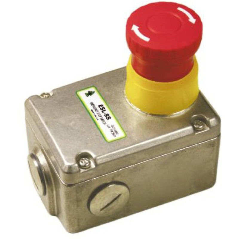 232002 IDEM 非常用ボタン ESLシリーズ IDEM 表面実装 AC/DC240V IP67， IP69K 点灯なし  1個