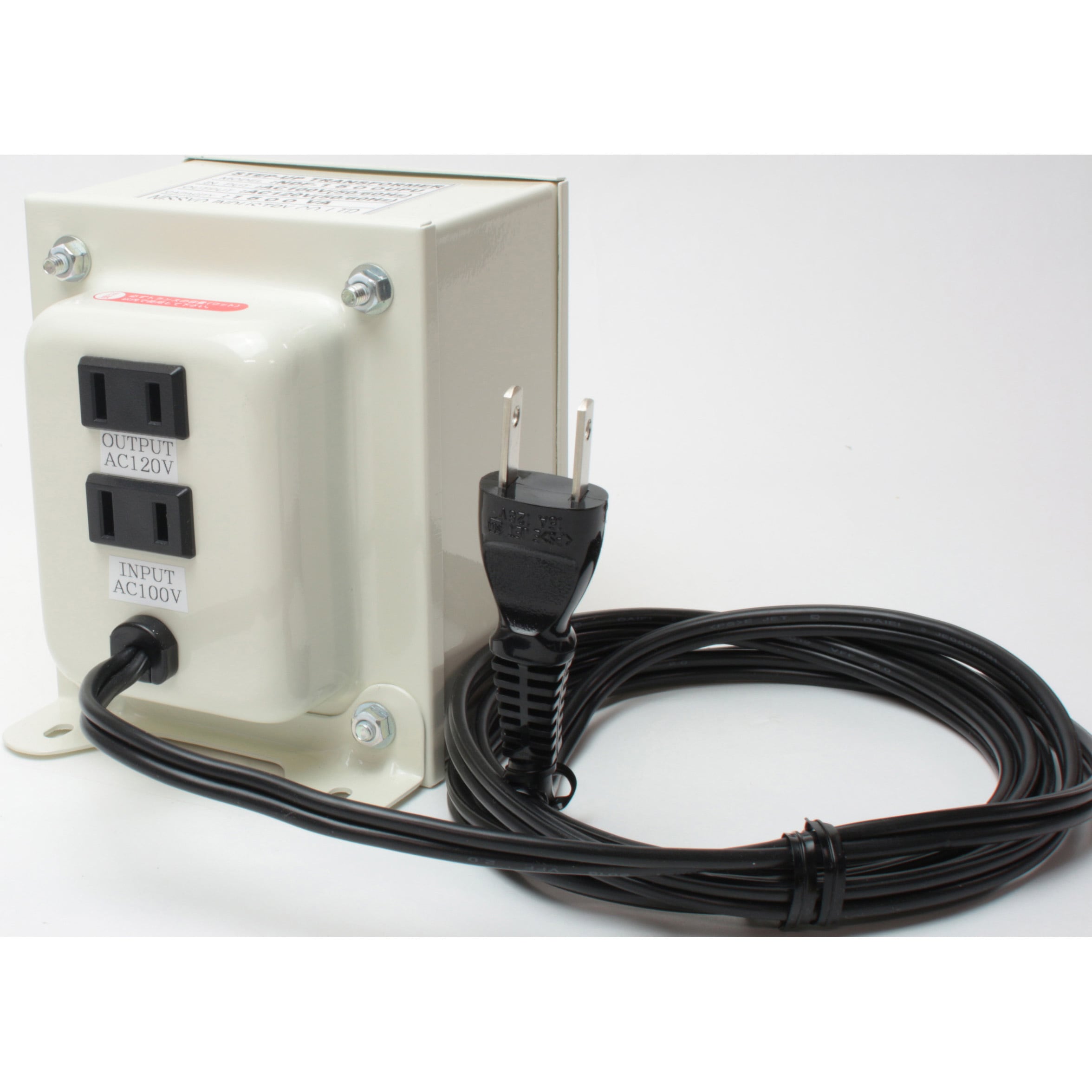 NDF-1500UPU 据置型アップ変圧器 日章工業 AC100V