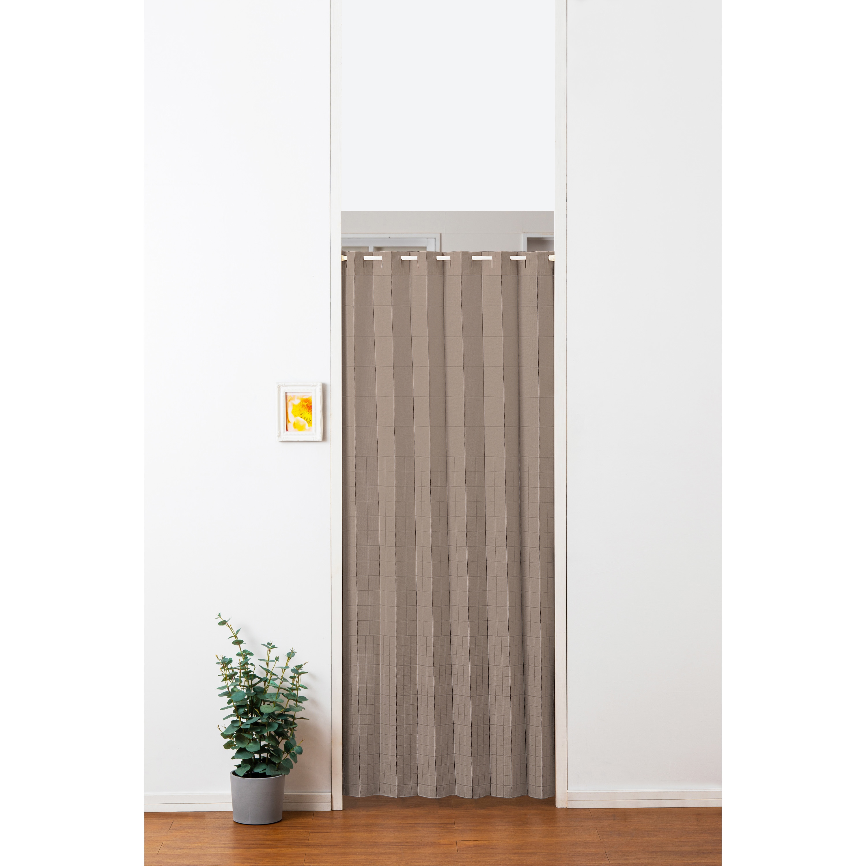 幅100×長さ180 1枚 間仕切りパタパタフリーカットカーテン・防炎