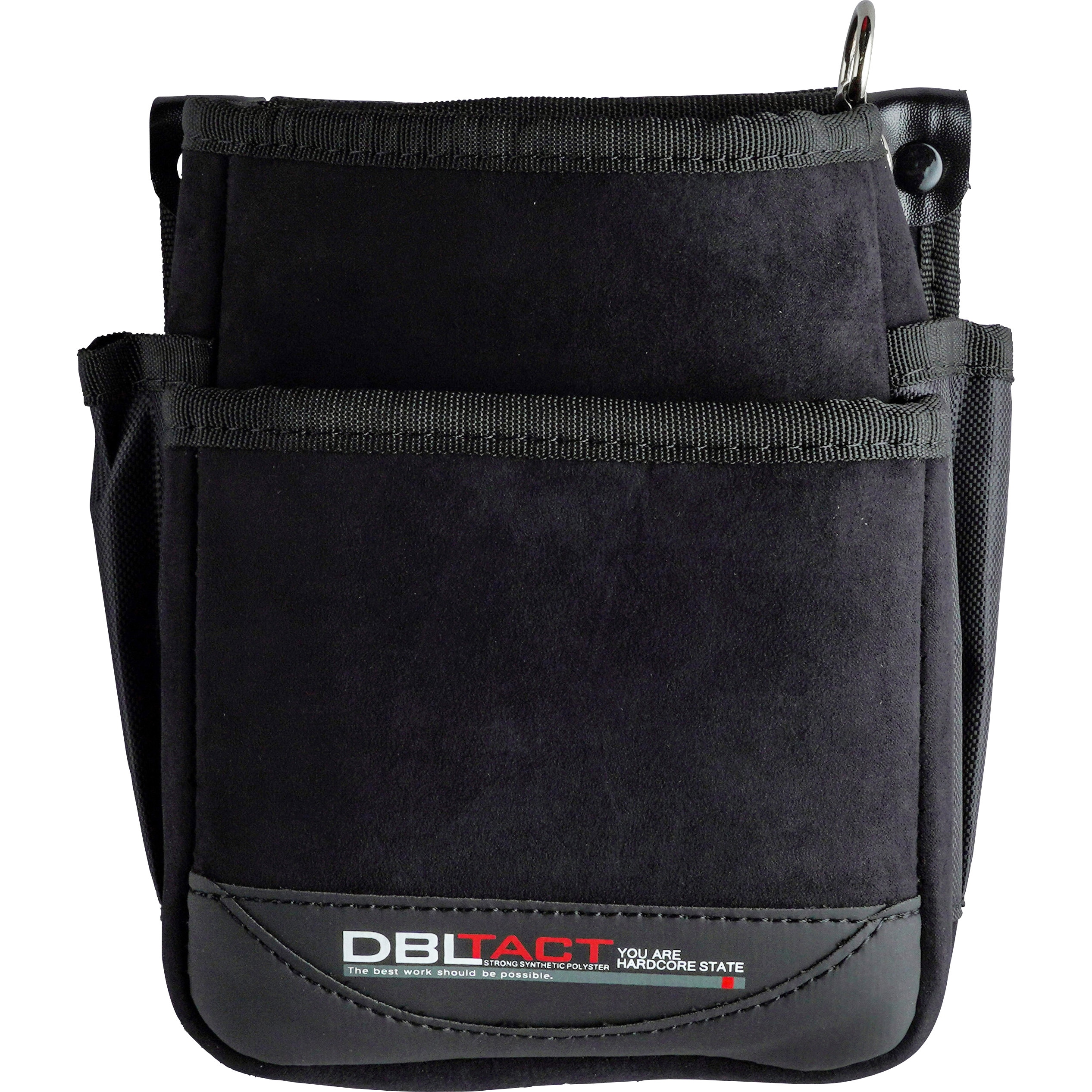 DTK-02S-BK 2段腰袋 DBLTACT ブラック色 DTK-02S-BK - 【通販