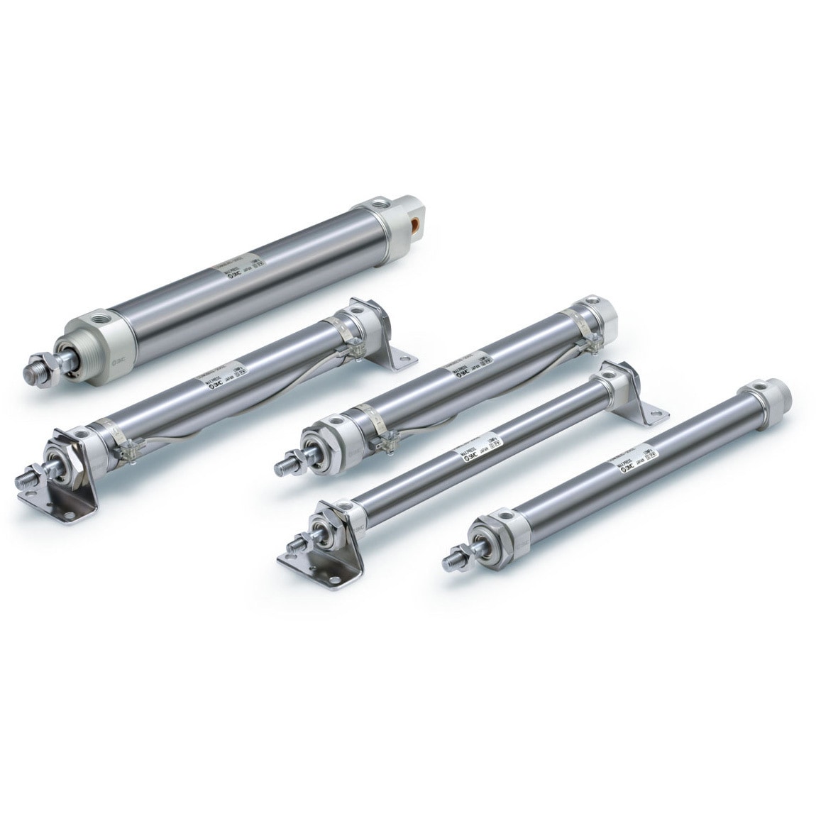 CDM2F32-350AZ-H7BALS CM2-Z Series エアシリンダ/標準形：複動・片ロッド SMC オートスイッチ個数1ヶ ラバークッション CDM2F32-350AZ-H7BALS