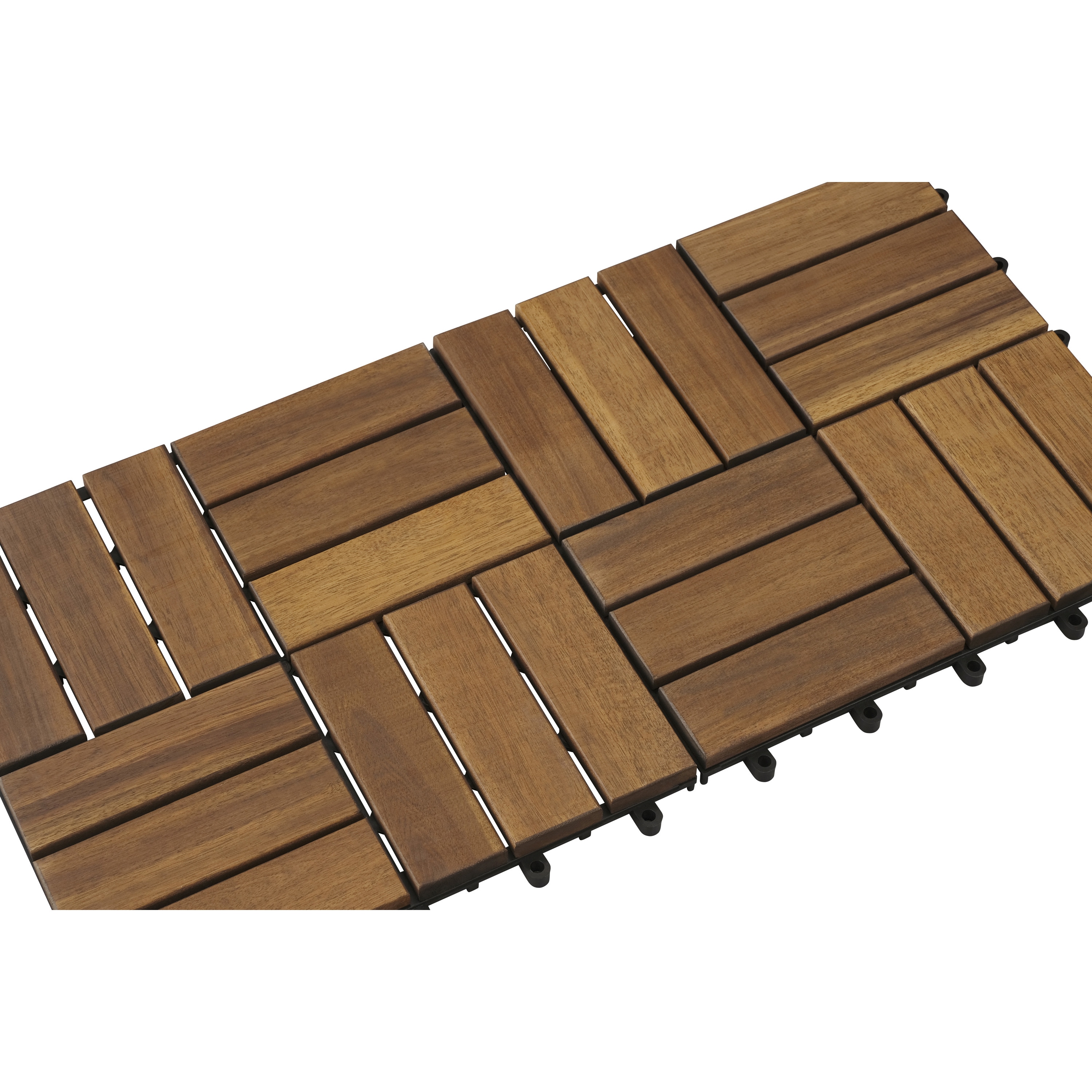 WTD-12 ウッドタイルデッキ アイリスオーヤマ ブラウン色 幅300mm奥行