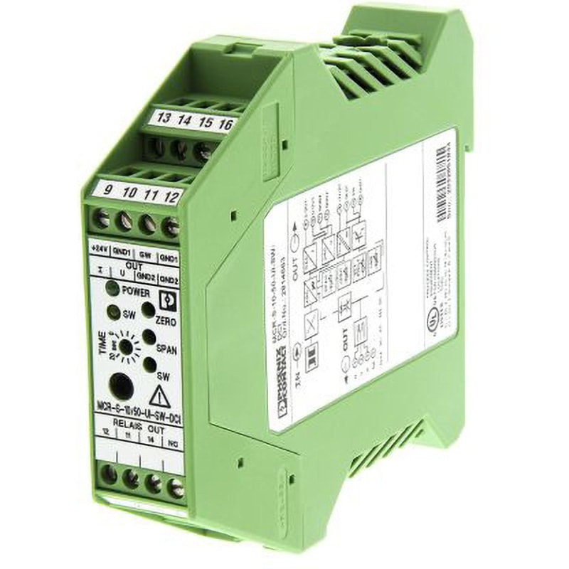 2814744 Phoenix Contact 電流センサ フエニックス・コンタクト MCR-S10-50-UI-SW-DCI-NCシリーズ ねじ 電源電圧(V):20 → 30 dc  1個