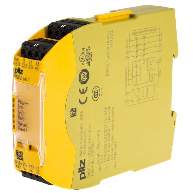 750126 Pilz セーフティリレー 1個 PILZ 【通販モノタロウ】