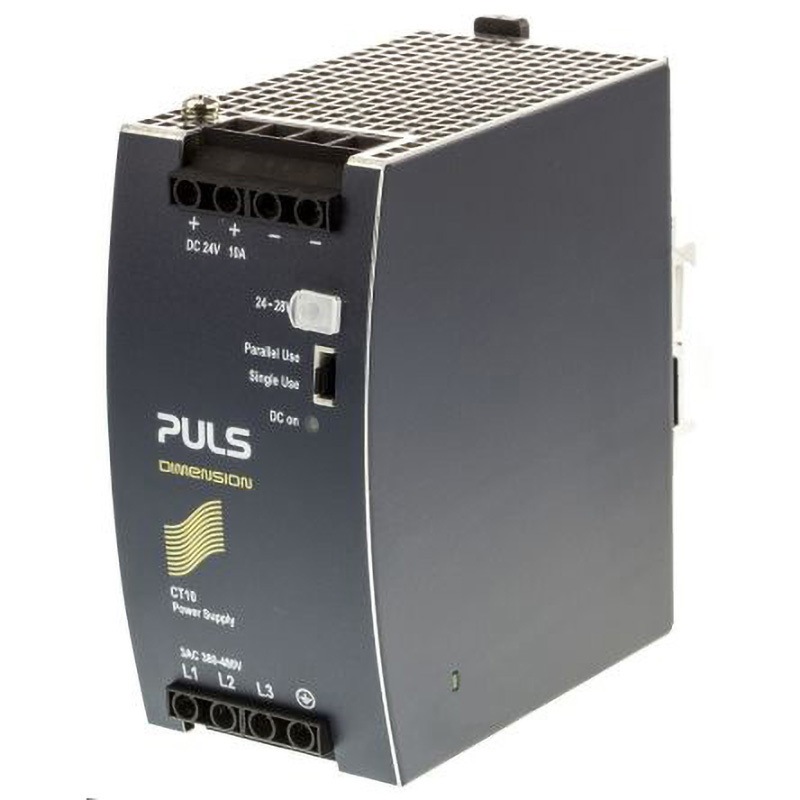 CT10.241 PULS DINレール取付電源 / パネル取付電源 PULS 出力電圧(V):24～28dc AC380～480V