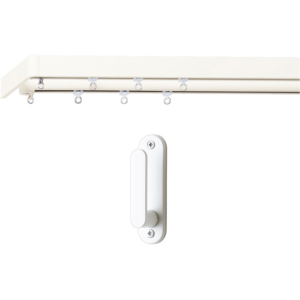 ホワイト2.0 レガートユニ ダブル ふさかけ付Mセット(正面付) TOSO 寸法2m