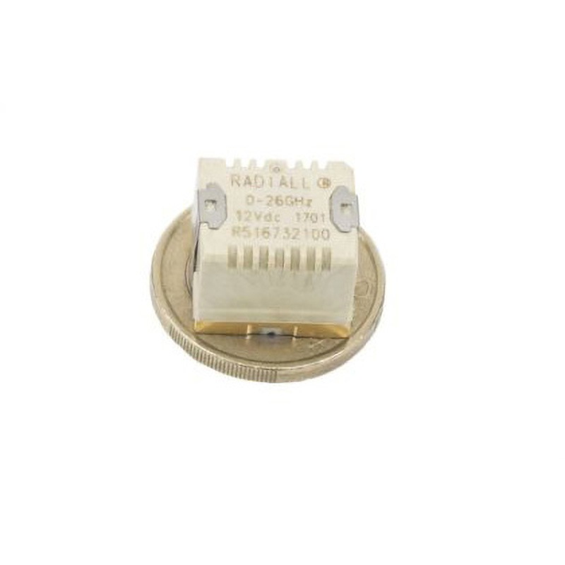R516313100 Radiall 高周波リレー RADIALL SPDT 基板実装 DC12V コイル抵抗195Ω R516313100