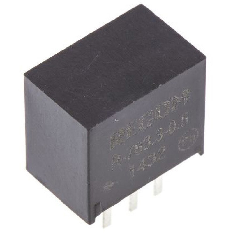 R-783.3-0.5 Recom スイッチングレギュレータ RECOM R-78xx-0.5シリーズ DC3.3V 2.5W 500mA 幅7.55mm奥行10.2mm 1セット(42個)