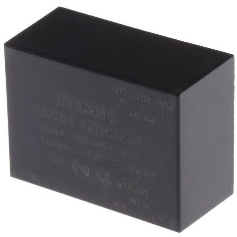 RAC04-12DC/230 Recom スイッチング電源 RECOM RAC04-C/230シリーズ 出力電圧(V):±12(DC) 4W 166mA 幅27.2mm奥行17.1mm 1セット(12個)