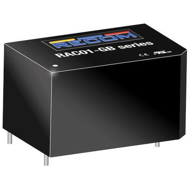 RAC01-05SGB Recom スイッチング電源 RECOM RAC01-GBシリーズ DC5V 1W 200mA 幅22.2mm奥行19mm 1セット(20個)