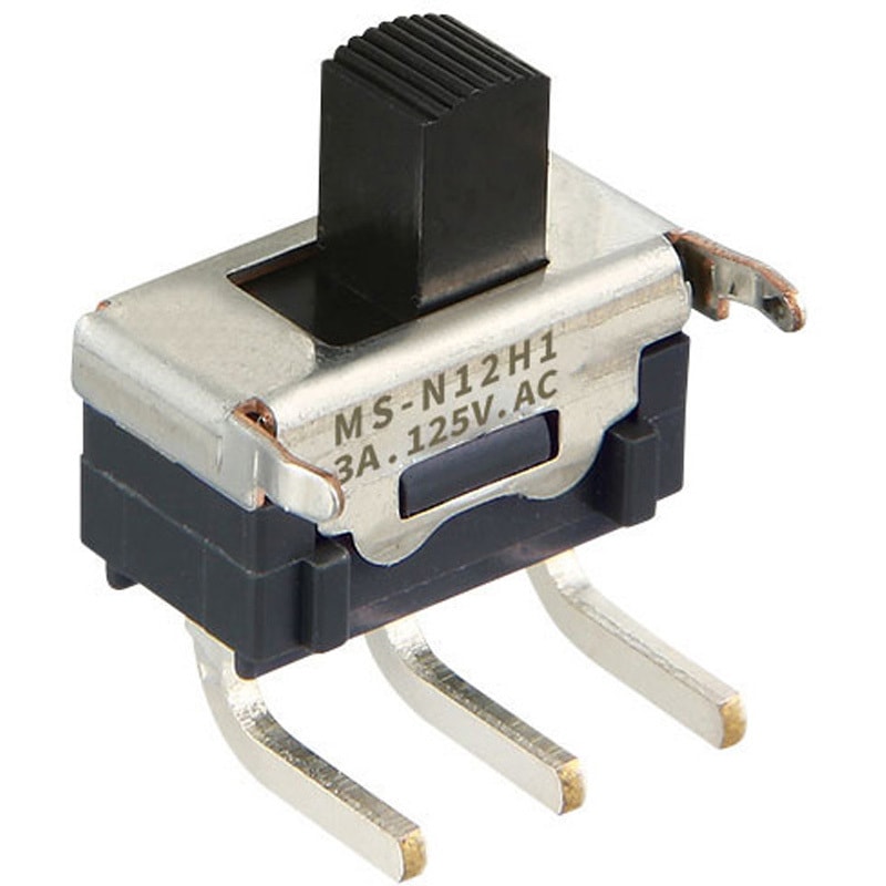 MS-N12H1A スライドスイッチ 1個 NKKスイッチズ(旧:日本開閉器) 【通販