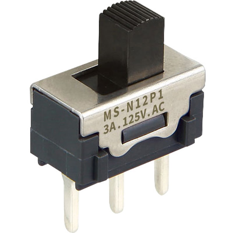 MS-N12P1A スライドスイッチ 1個 NKKスイッチズ(旧:日本開閉器) 【通販