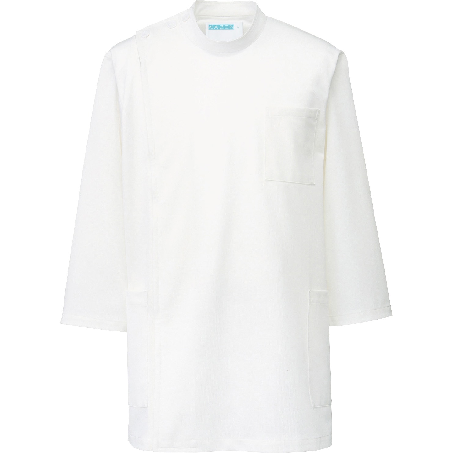 246-10-L メンズ医務衣 七分袖 246-10 KAZEN L