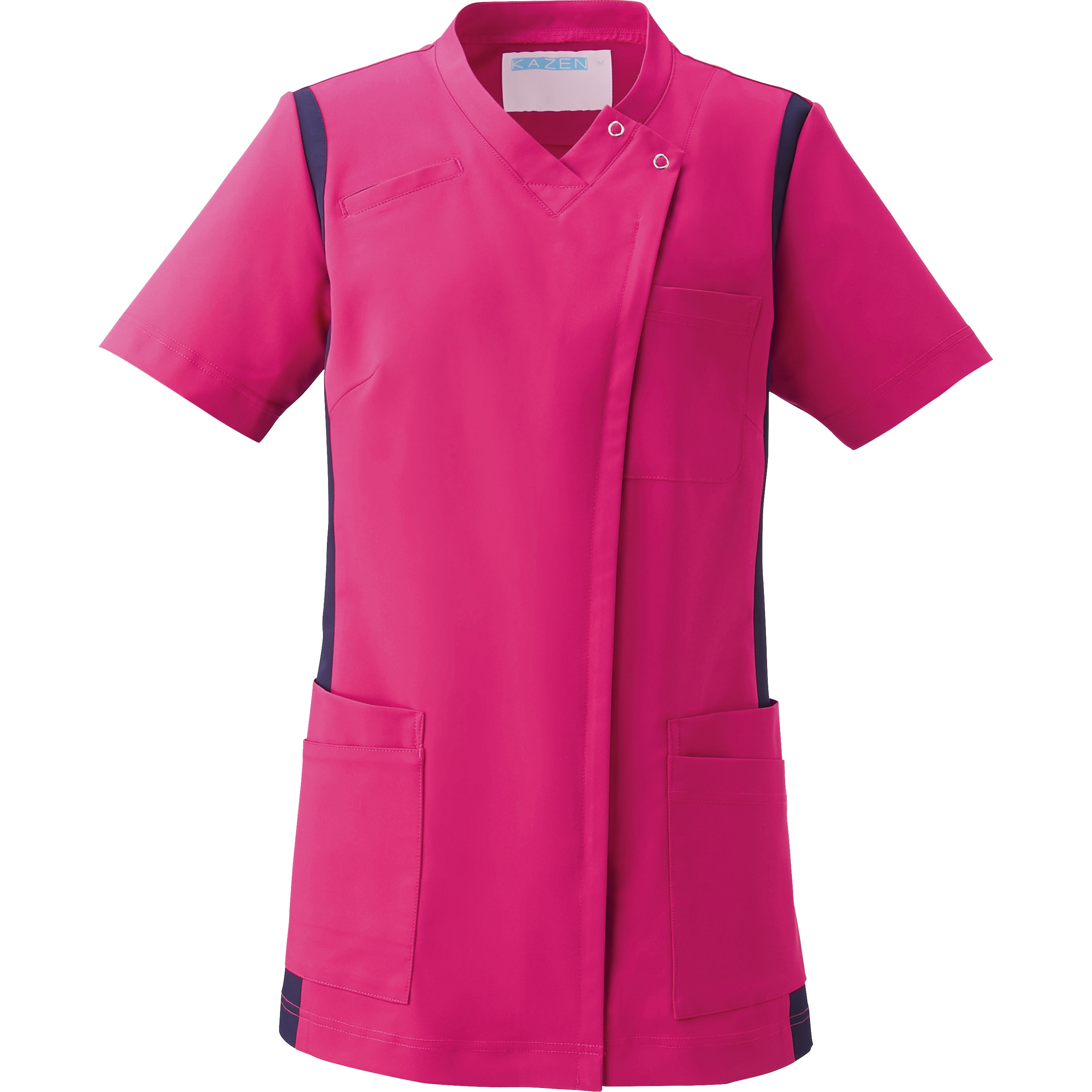 972-47-L レディススクラブ(前開き) 972-47 KAZEN L - 【通販モノタロウ】