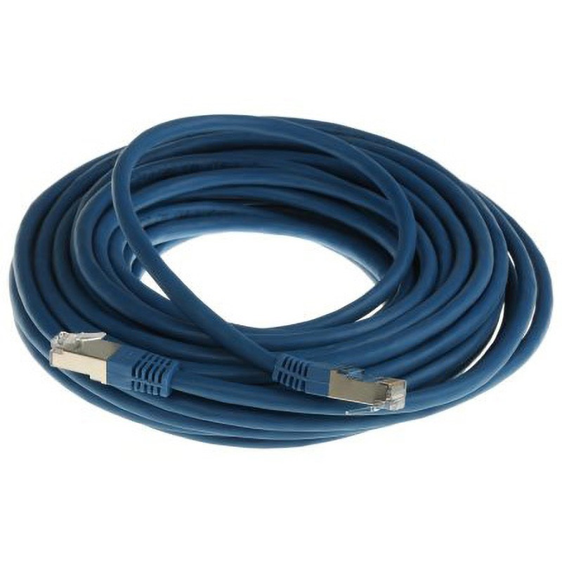 411-306 RS PRO Cat6 ケーブル RS PRO シールドS/FTP 青 長さ10m 1個