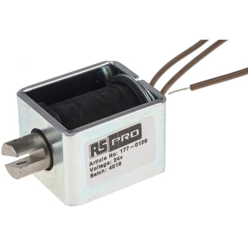 177-0129 RS PRO DCソレノイド プルタイプ RS PRO 1個 177-0129