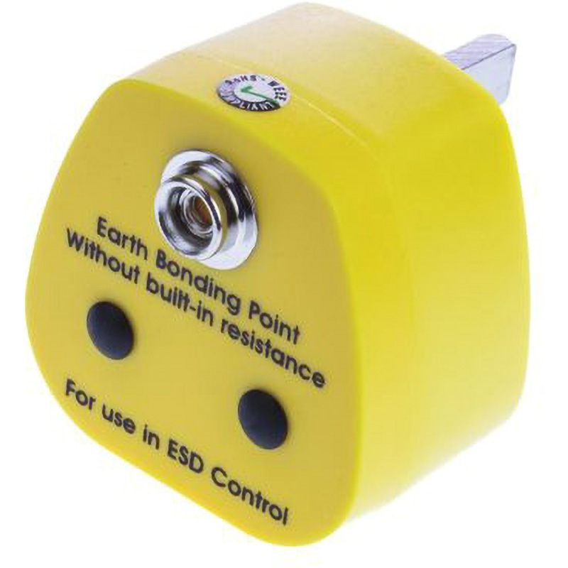 392-157 RS PRO ESDアースボンディングプラグ アースボンディングプラグ RS PRO 1個 392-157