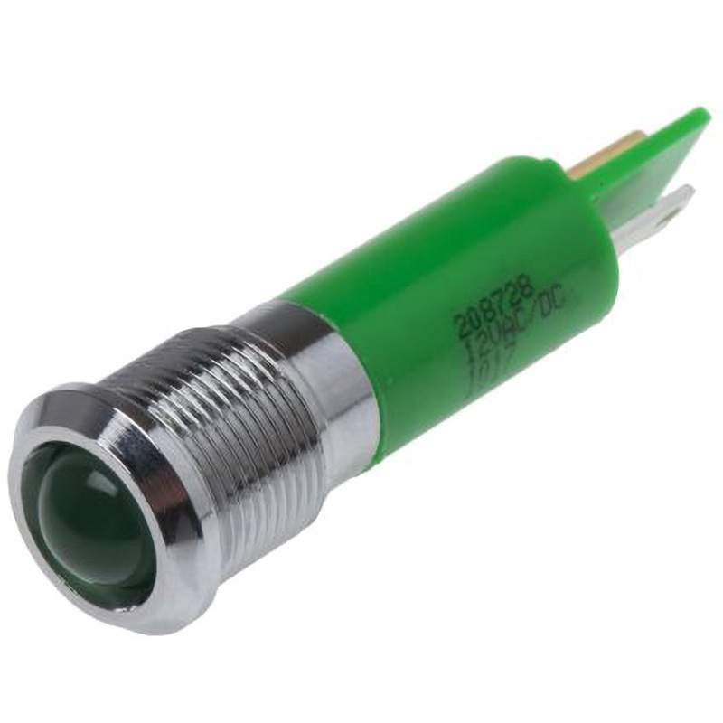 のんc確認用 208-728 RS PRO LED表示灯 RS PRO 発光色:緑 12V 定格電流20mA