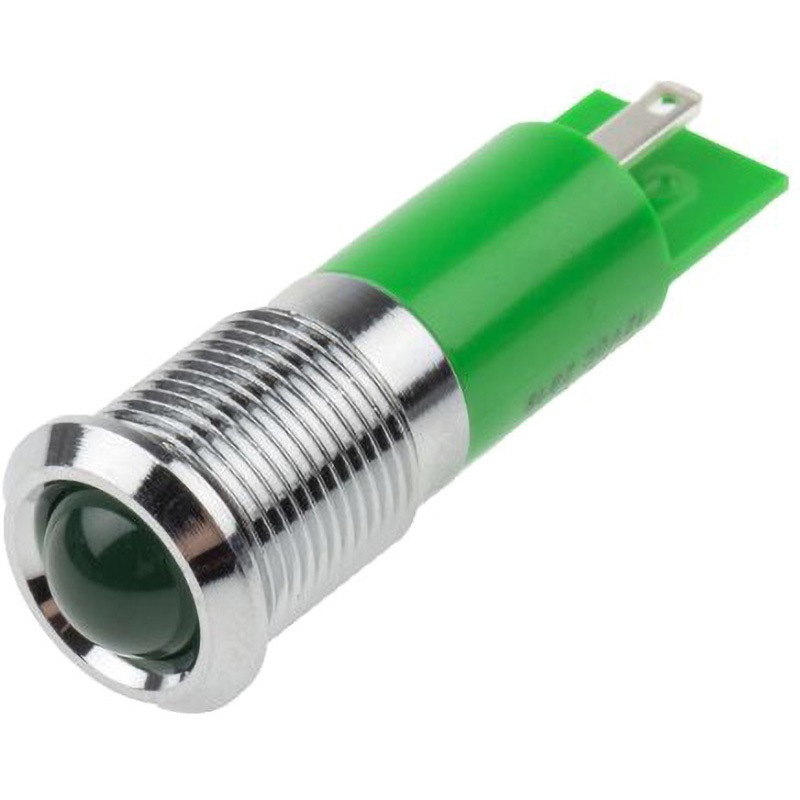 210-670 RS PRO LED表示灯 RS PRO 発光色:緑 12V 定格電流16→20mA