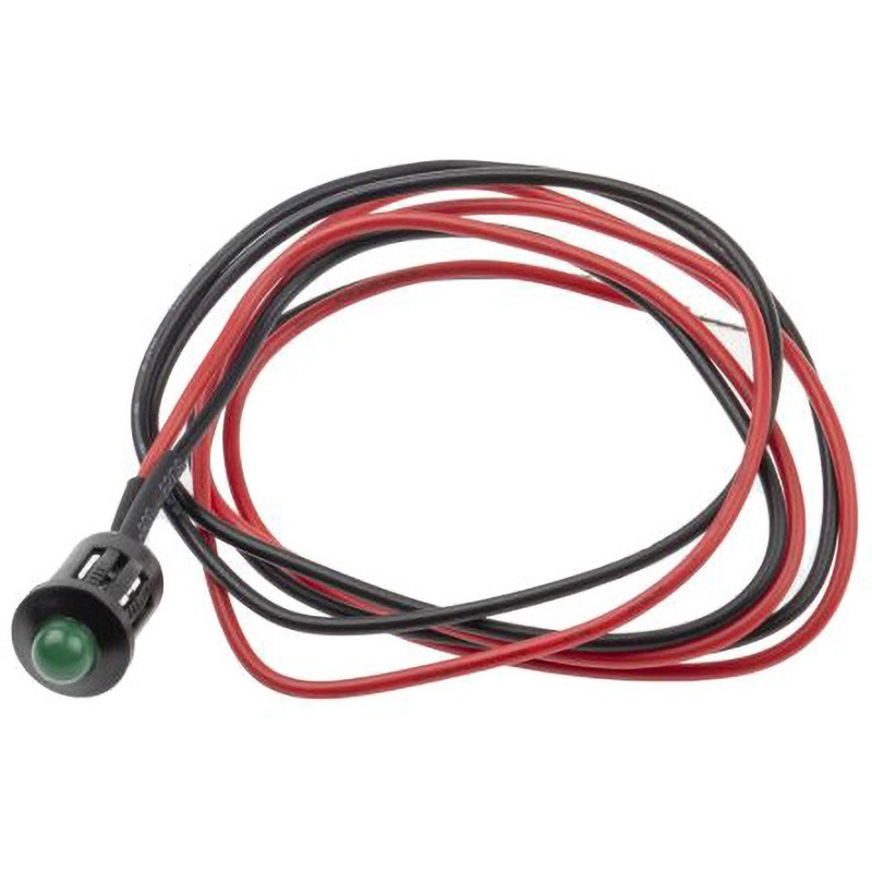 207-769 RS PRO LED表示灯 RS PRO 発光色:緑 DC12V 定格電流20mA