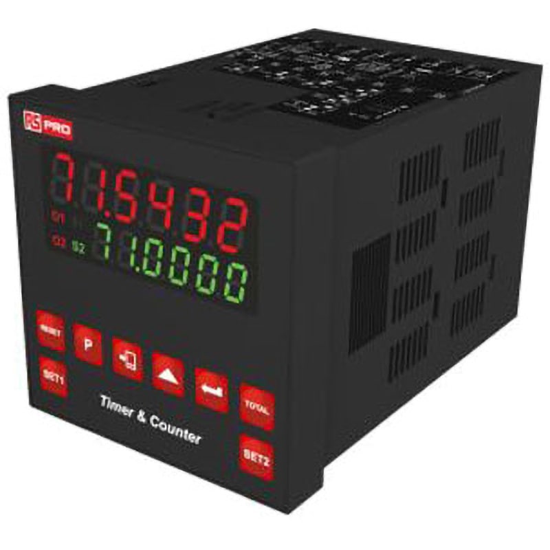 875-1309 RS PRO カウンタ LED 6kHz 6 (Process)  6 (Set) パネル取り付け RS PROシリーズ RS PRO 1個 875-1309
